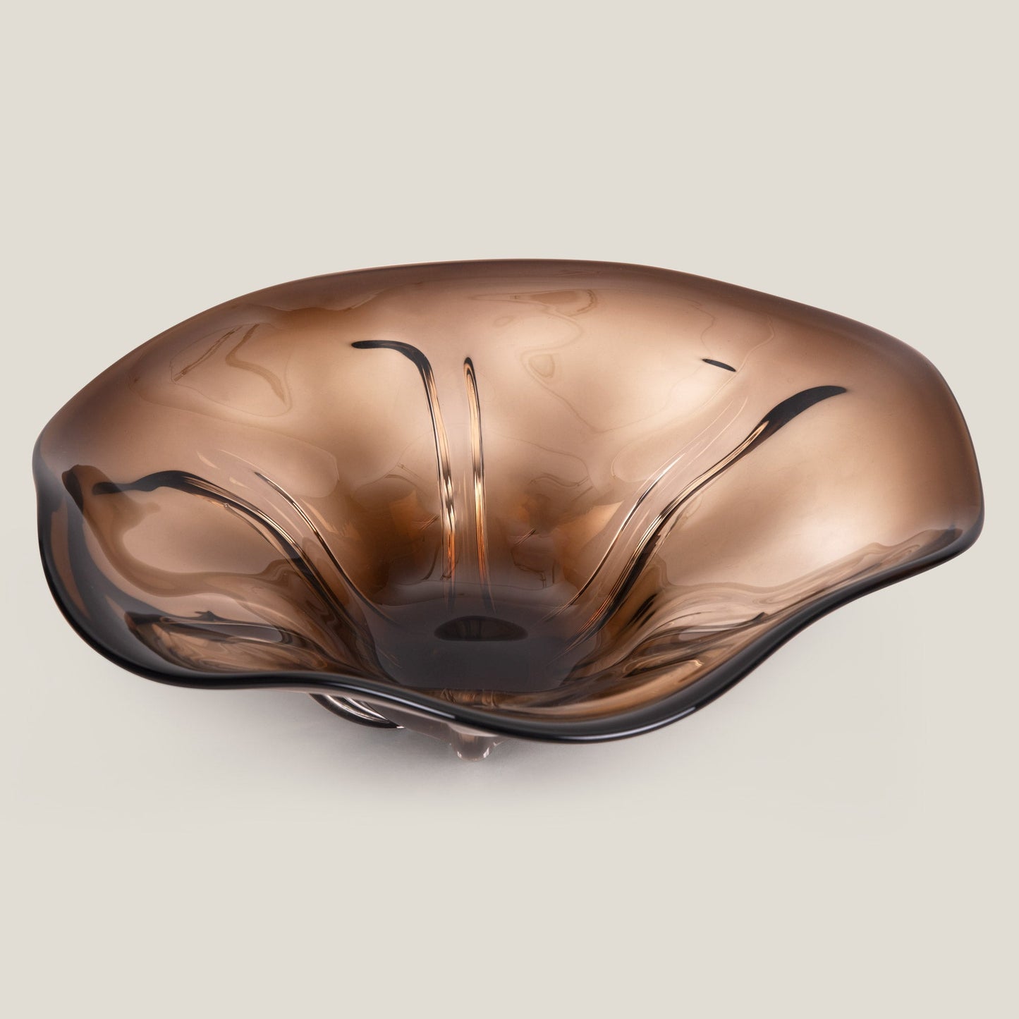 Sienna Brown Decor Bowl