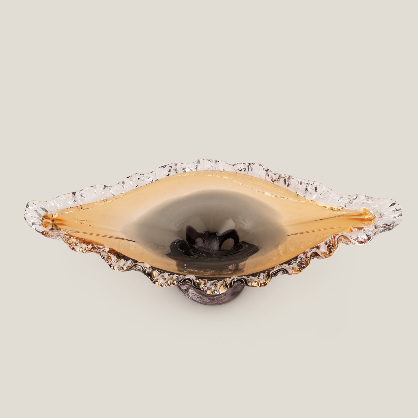 Antartica Amber Decor Platter