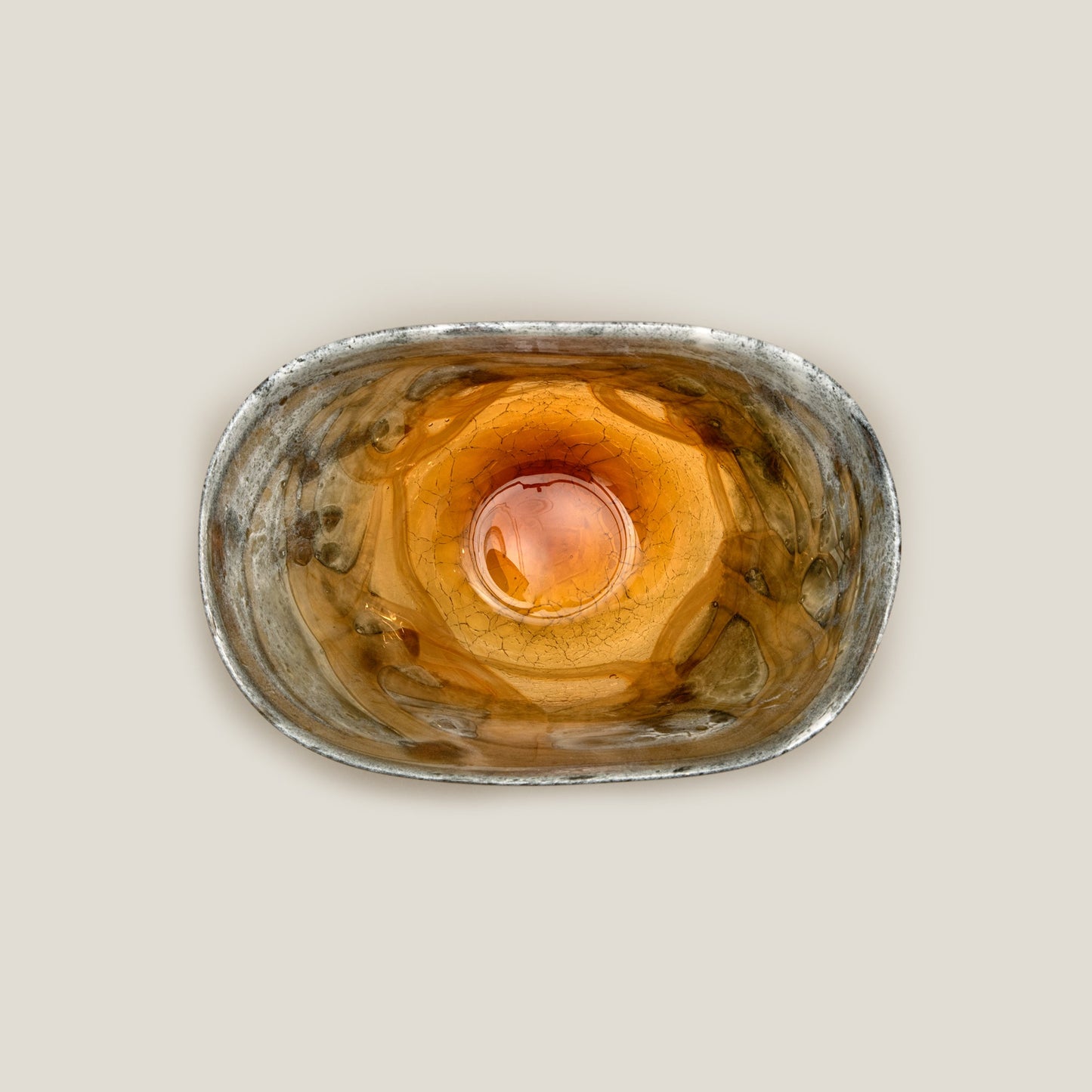 Sepia Brown Decor Bowl