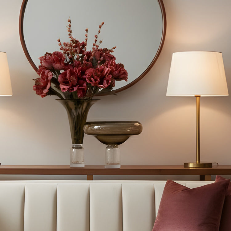 Stardust Brown Glass Decor Bowl