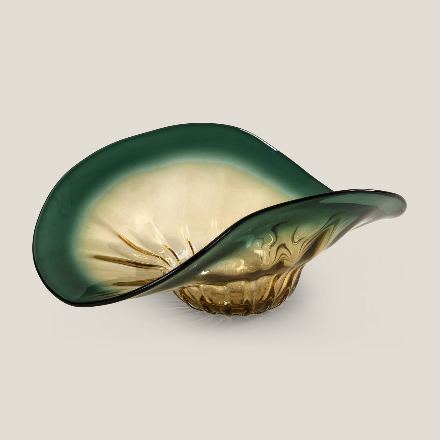 Mediterranean Green Decor Bowl