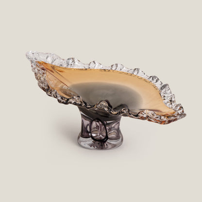 Antartica Amber Decor Platter