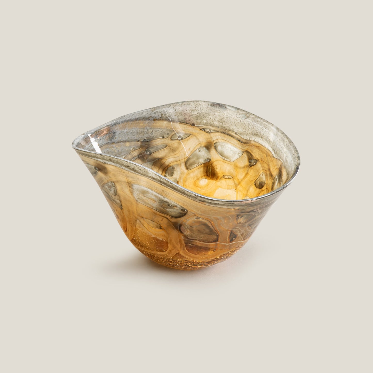 Sepia Brown Decor Bowl