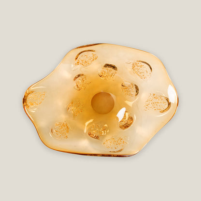 Soleil Amber Decor Platter