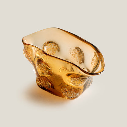 Soleil Amber Decor Bowl