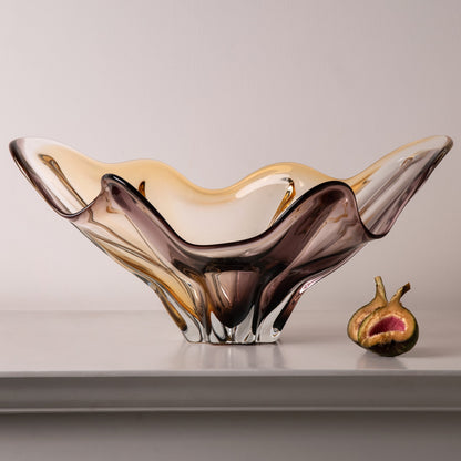 Violet Vista Purple Decor Platter